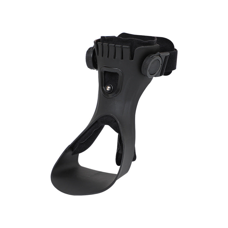 Drop-foot ankle immobilizer brace for ankle inversion and eversion